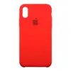 Силіконовий чохол для iPhone X, Xs (5.8), колір червоний мініатюра 1