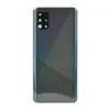 Задня кришка для Samsung A516B Galaxy A51 5G, зі склом камери, колір чорний мініатюра 1