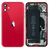 Корпус для iPhone 11 (6.1) + акумулятор, колір червоний, оригінал з розбору мініатюра 1