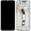 Дисплей для Xiaomi Redmi Note 8 с тачскрином и рамкой, цвет серебро миниатюра 1