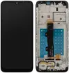 Дисплей для Motorola Moto E7 (XT2095), с тачскрином и рамкой, черный миниатюра 1