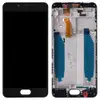 Дисплей для Meizu M5C з тачскрином та рамкою в зборі, колір чорний мініатюра 1