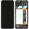 Дисплей для Samsung A137F Galaxy A13 2022 (GH82-29228A), с тачскрином и рамкой в сборе, цвет черный, сервисный оригинал миниатюра 1