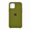 Силиконовый чехол для iPhone 11 Pro (5.8), цвет хаки миниатюра 1