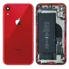Корпус для iPhone XR (6.1) + акумулятор, колір червоний, оригінал з розбору мініатюра 1