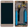 Дисплей для Xiaomi Redmi 3, 3S, 3X, 3 Pro з тачскріном і рамкою в зборі, колір золотий мініатюра 1