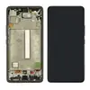 Дисплей для Samsung A536F Galaxy A53 2022, з тачскріном і рамкою в зборі, колір чорний, IPS мініатюра 1