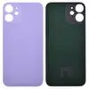 Задняя крышка для iPhone 12 Mini, цвет фиолетовый, с большим отверстием под камеру миниатюра 1