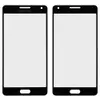 Скло корпусу для Samsung A500H/A500F/DS Galaxy A5 2015 + OCA, колір чорний мініатюра 1