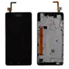 Дисплей Lenovo K3, A6000 з тачскрином та рамкою в зборі, колір чорний (TEST OK) мініатюра 1