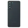 Задня кришка для Samsung G990F Galaxy S21 FE 5G 2021, зі склом камери, колір чорний мініатюра 1