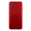 Задня кришка для Samsung A015F Galaxy A01, зі склом камери, колір червоний мініатюра 1