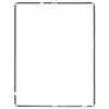 Рамка черного цвета для дисплея (экрана) iPad 2, iPad 3, iPad 4 миниатюра 1