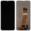 Дисплей для Samsung A025F/DS Galaxy А02s/A035F Galaxy A03 2022/A037 Galaxy A03s 2021, з тачскріном, чорний, оригінал з заміненим склом, уцінка мініатюра 1