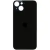 Задня кришка для iPhone 13, колір чорний, з великим отвором під камеру мініатюра 1