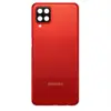 Задня кришка для Samsung A125 Galaxy A12 2020, зі склом камері, колір червоний мініатюра 1