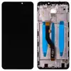 Дисплей для Meizu Note 8, M8 Note с тачскрином и рамкой в сборе, цвет черный, оригинал миниатюра 1