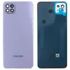 Задня кришка для Samsung A226B Galaxy A22 5G 2021, зі склом камери, колір пурпурний мініатюра 1