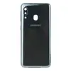 Задня кришка для Samsung A202 Galaxy A20e 2019, зі склом камери, колір чорний мініатюра 1