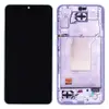 Дисплей для Samsung A356 Galaxy A35 2024 (GH82-34224C), з тачскріном і рамкою в зборі, колір фіолетовий, сервісний оригінал мініатюра 1