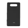 Задня кришка для Nokia 820 Lumia, колір чорний мініатюра 1