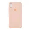 Силіконовий чохол для iPhone X, Xs (5.8), колір pink sand мініатюра 1