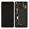 Дисплей для Lenovo A7000 Plus, K3 Note K50-T5 з тачскрином та рамкою в зборі, колір чорний, оригінал мініатюра 1