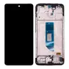 Дисплей для Xiaomi Redmi Note 14 4G (Europe 161 мм), з тачскріном і рамкою, чорний, IPS мініатюра 1