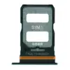 Тримач сім картки для Xiaomi Poco X4 GT, колір чорний, 2 sim мініатюра 1
