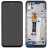 Дисплей для Motorola XT2169 Moto G71 5G, з тачскріном і рамкою, чорний, IPS мініатюра 1
