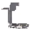 Шлейф з роз'ємом зарядки для iPhone 15 Pro Max, колір чорний мініатюра 1