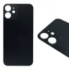 Задняя крышка для iPhone 12 Mini, цвет черный, с большим отверстием под камеру миниатюра 1