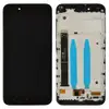 Дисплей для Xiaomi Mi A1, Mi 5X з тачскрином та рамкою в зборі, колір чорний, Orig PRC мініатюра 1
