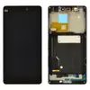 Дисплей для Xiaomi Mi4C с тачскрином и рамкой в сборе, цвет черный миниатюра 1
