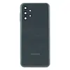 Задня кришка для Samsung A135 Galaxy A13, зі склом камери, колір чорний мініатюра 1