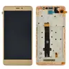 Дисплей для Xiaomi Redmi Note 3, Note 3 Pro с тачскрином и рамкой в сборе, 147мм, цвет золотой миниатюра 1