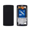 Дисплей LG Google Nexus 5 D821 (D820, D822) з тачскрином у зборі, колір чорний, у рамці мініатюра 1