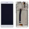 Дисплей для Xiaomi Redmi 4A з тачскриномою рамкою в зборі, колір білий мініатюра 1