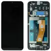 Дисплей для Samsung A145F Galaxy A14 2023 4G, з тачскріном і рамкою в зборі, колір чорний, сервісний оригінал мініатюра 1