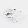Сетевое зарядное устройство с кабелем Micro-USB - Aspor A818, 2.4A, цвет белый миниатюра 1