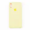 Силіконовий чохол для iPhone X, XS (5.8), оригінал, mellow yellow мініатюра 1