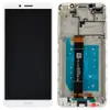 Дисплей для Huawei Y5 2018, Y5 Prime 2018, Honor 7A, Y5P 2020 (DRA-L21/DRA-L22/DUA-L22) з тачскрином та рамкою в зборі, колір білий, оригінал мініатюра 1