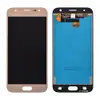 Дисплей для Samsung J330 Galaxy J3 (2017) с тачскрином в сборе, цвет золотой, переклейка оригинал миниатюра 1