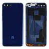 Задня кришка Huawei Y6 2018 (ATU-L21/ATU-L31), зі склом камери, колір синій мініатюра 1