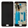 Дисплей для Meizu M5 Note с тачскрином и рамкой в сборе, цвет черный, Orig PRC миниатюра 1