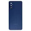 Задня кришка для Samsung Galaxy M52 2021 M526B, зі склом камери, колір синій мініатюра 1