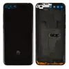 Задняя крышка для Huawei Y6 2018 (ATU-L21/ATU-L31), со стеклом камеры, цвет черный миниатюра 1