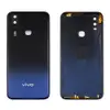 Задняя крышка для Vivo Y11, зі склом камери, колір чорний мініатюра 1