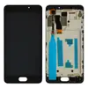 Дисплей для Meizu M5 Note з тачскрином та рамкою в зборі, колір чорний, оригінал мініатюра 1
