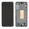 Дисплей для Samsung S916 Galaxy S23 Plus 2023 (GH82-30476C), з тачскріном і рамкою в зборі, колір зелений, сервісний оригінал мініатюра 1